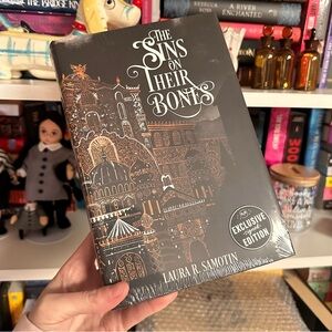 SIGNED The Sins on Their Bones by Laura R Samotin OWLCRATE EXCLUSIVE HC ~ SEALED